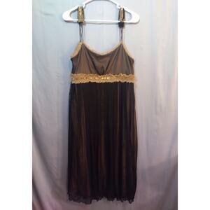 Mixit Black and tan dress
